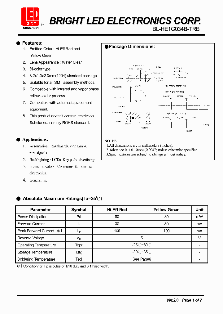 BL-HE1G034B-TRB_4138255.PDF Datasheet