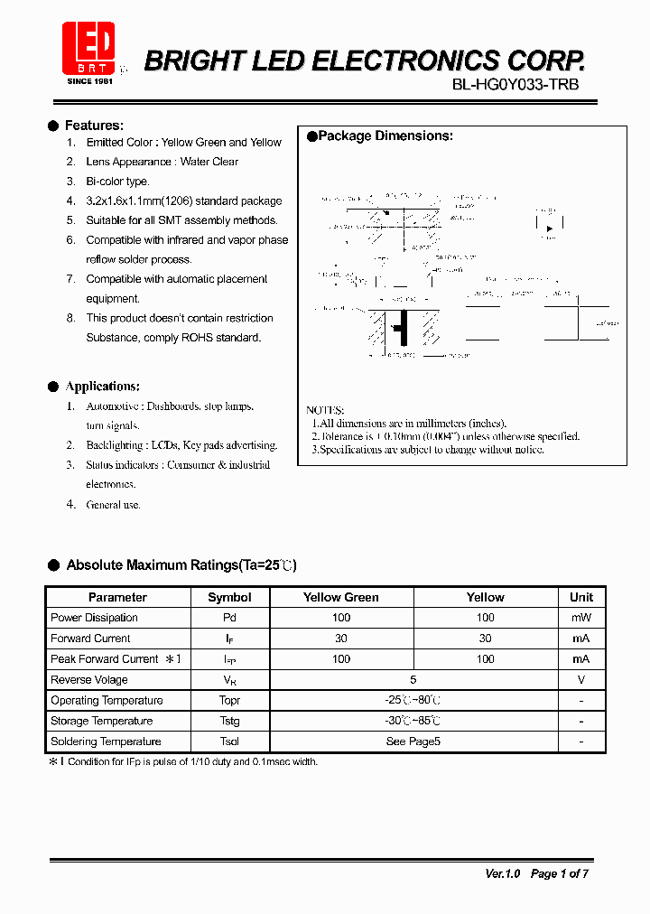 BL-HG0Y033-TRB_4138235.PDF Datasheet