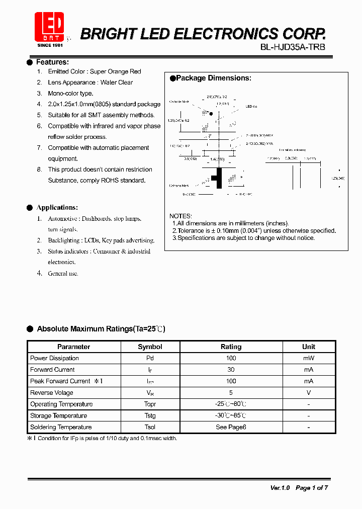 BL-HJD35A-TRB_4138202.PDF Datasheet
