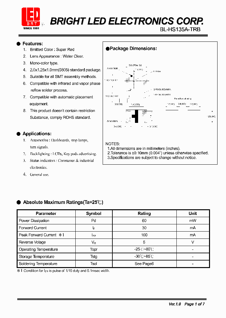 BL-HS135A-TRB_4138118.PDF Datasheet