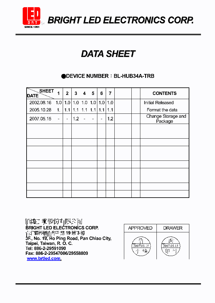 BL-HUB34A-TRB_4138113.PDF Datasheet