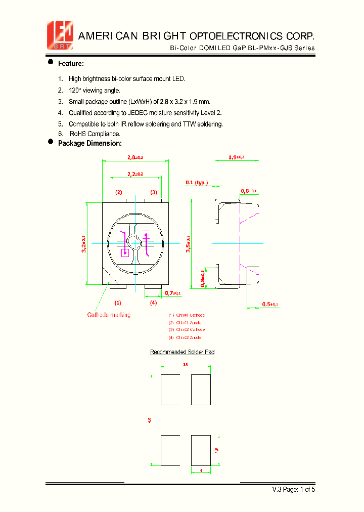 BL-PMYG-GJS_4135056.PDF Datasheet