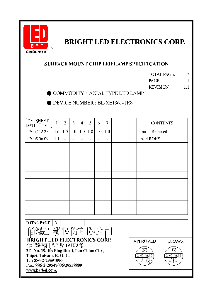 BL-XE1361-TR8_4137208.PDF Datasheet
