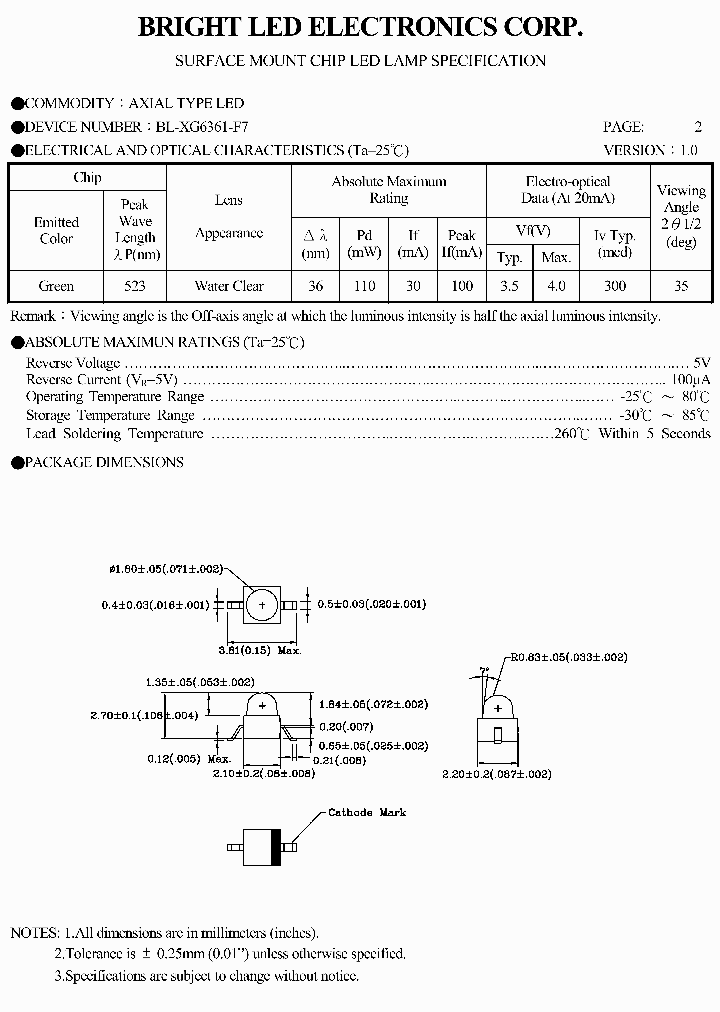 BL-XG6361-TR7_4137201.PDF Datasheet