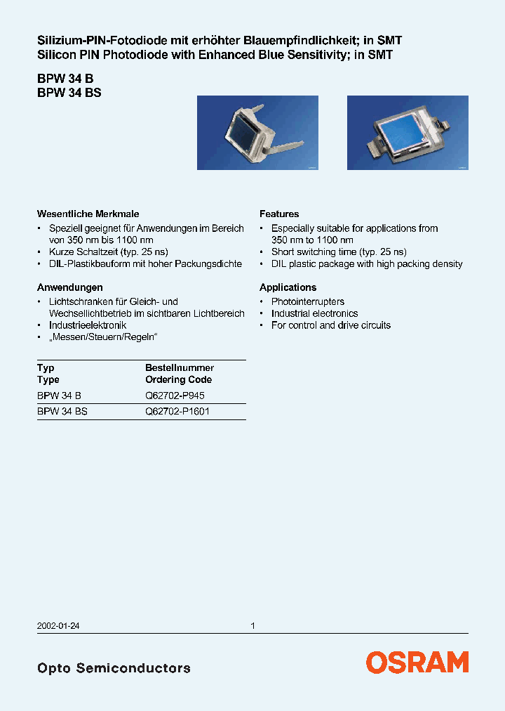 BPW34B_4117029.PDF Datasheet