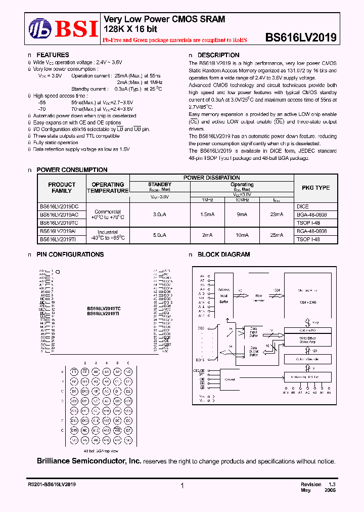 BS616LV2019AI55_4148272.PDF Datasheet
