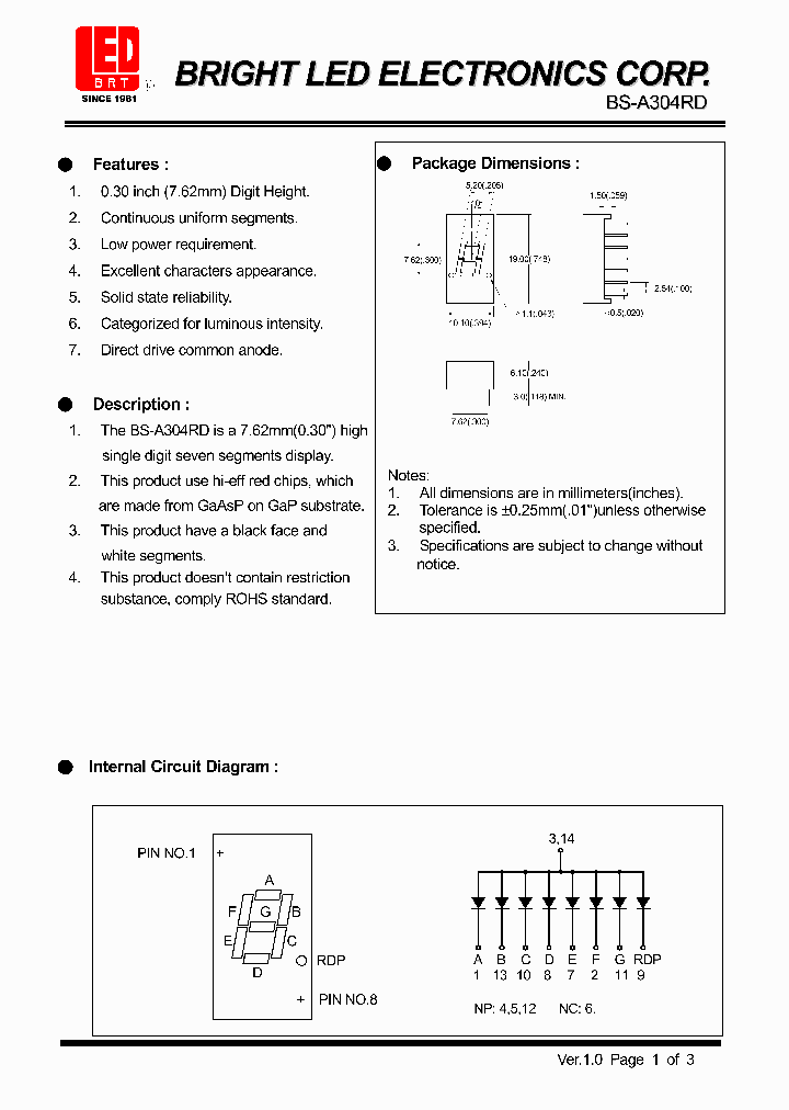 BS-A304RD_4136509.PDF Datasheet