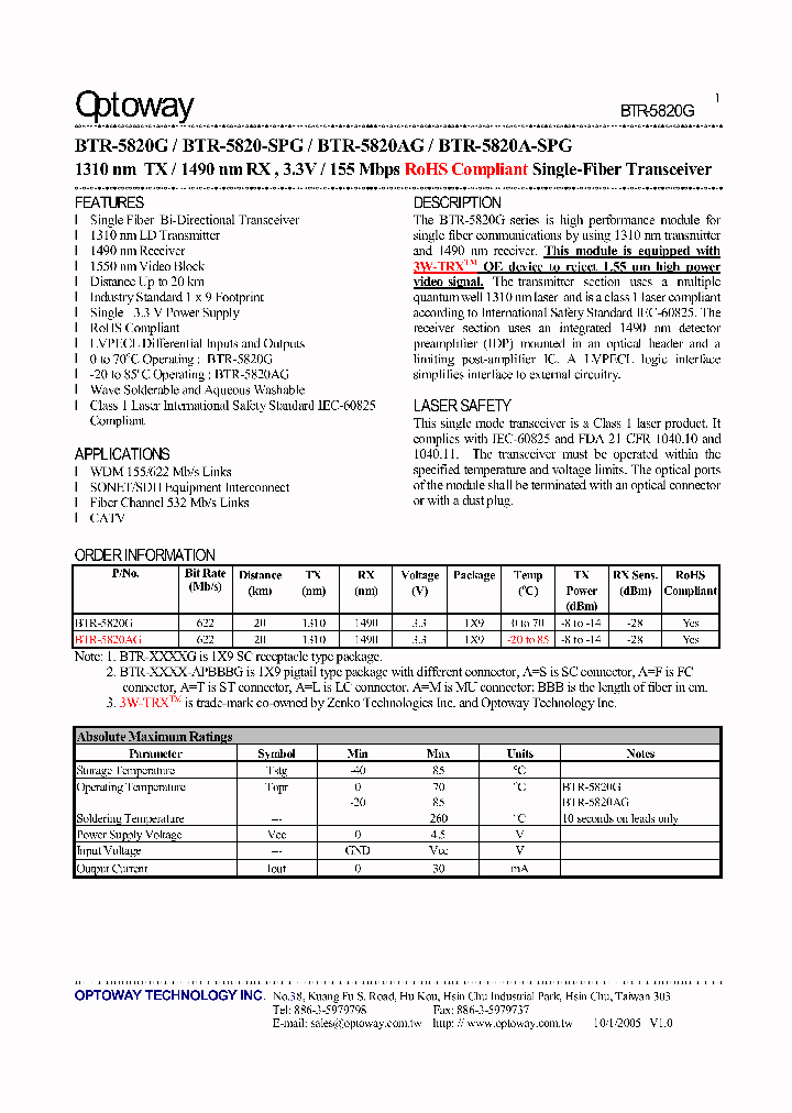 BTR-5820-SPG_4119707.PDF Datasheet