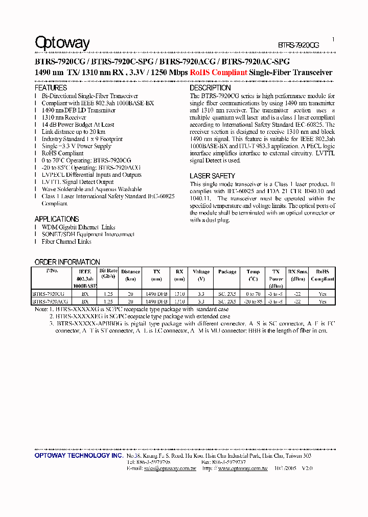 BTRS-7920C-SPG_4119387.PDF Datasheet