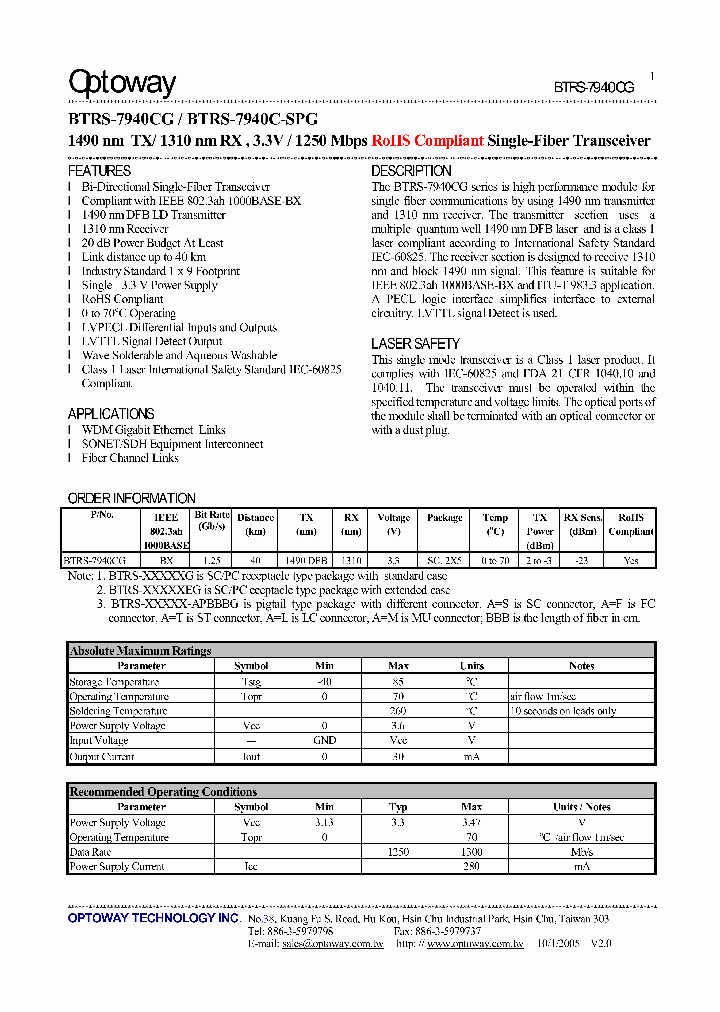 BTRS-7940C-SPG_4119385.PDF Datasheet
