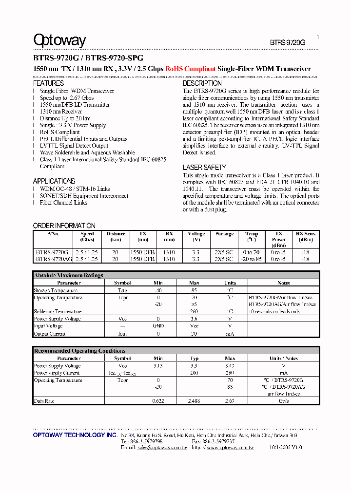 BTRS-9720-SPG_4119365.PDF Datasheet