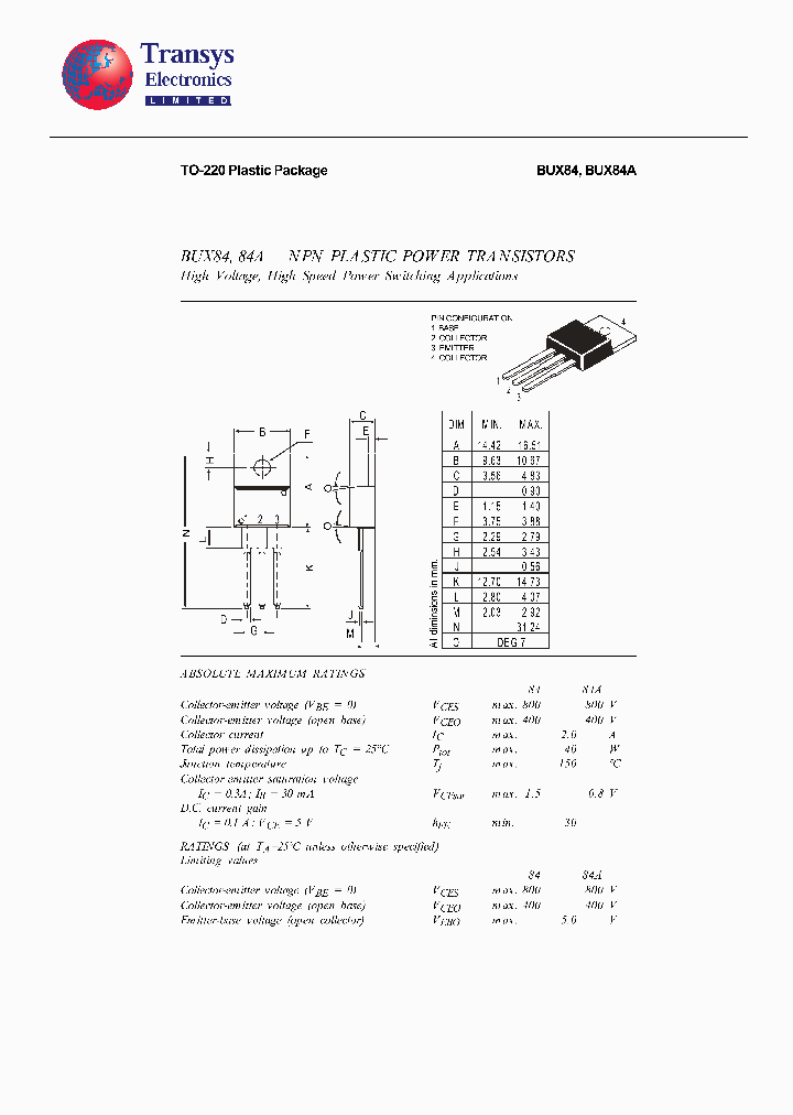 BUX84_4111082.PDF Datasheet