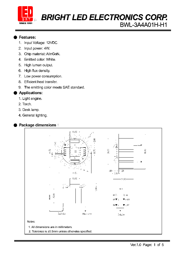 BWL-3A4A01H-H1_4136142.PDF Datasheet