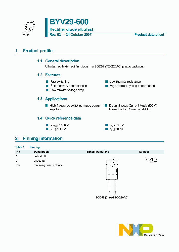 BYV29-600_4116456.PDF Datasheet