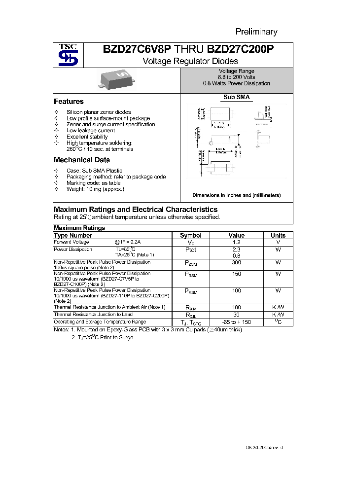 BZD27C10P_4162502.PDF Datasheet