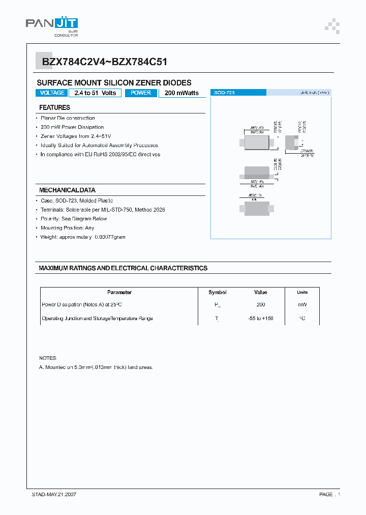 BZX784C10_4115040.PDF Datasheet
