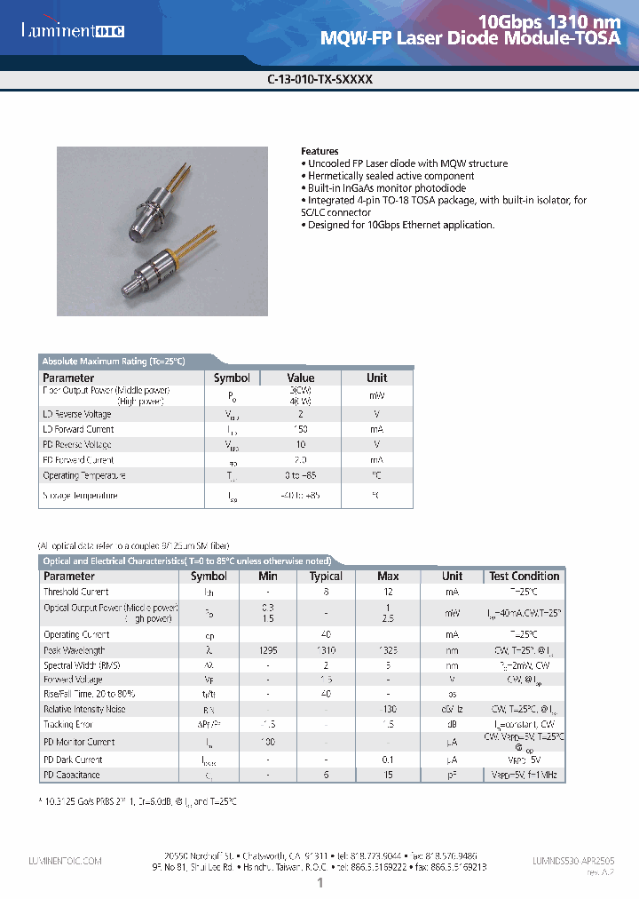 C-13-010-TG-SLC2B_4157662.PDF Datasheet