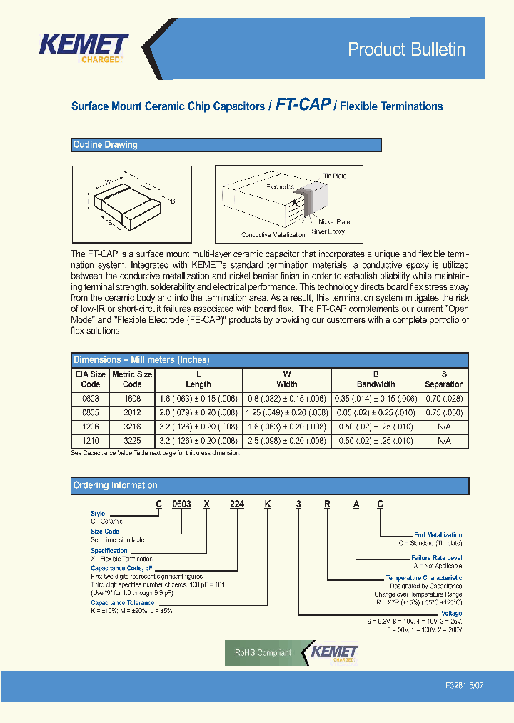 C0603X102K9RAC_4148610.PDF Datasheet