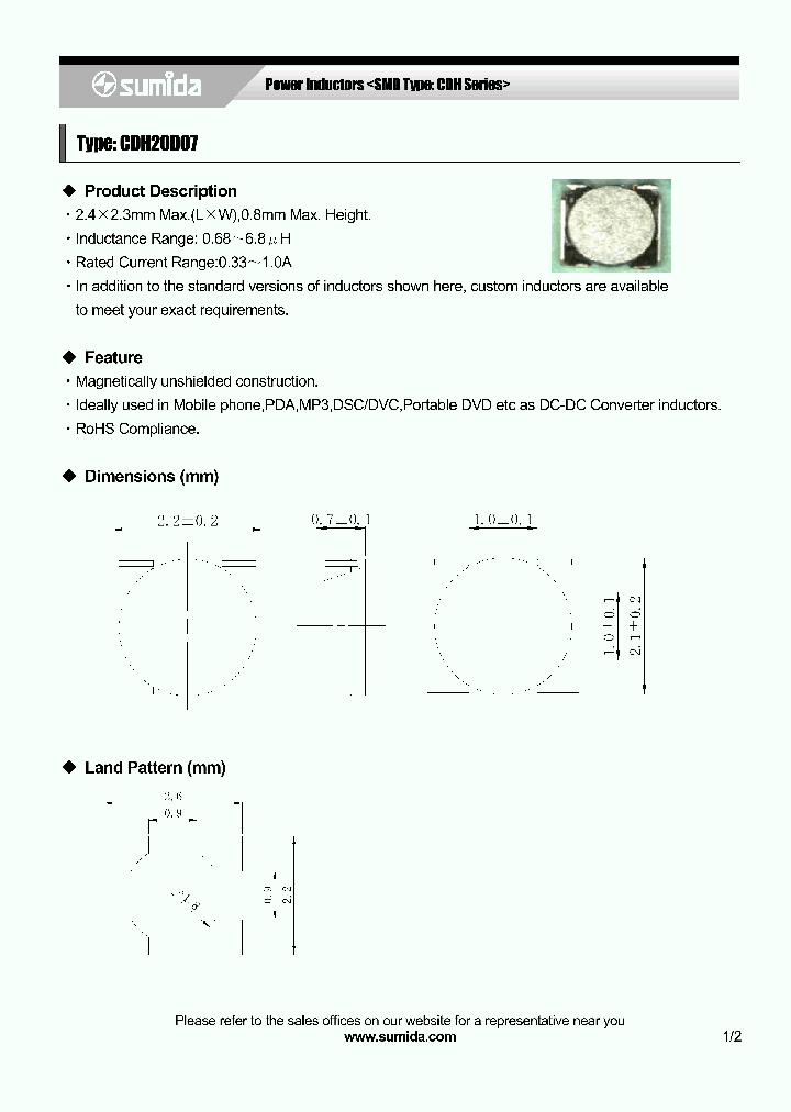 CDH20D07NP-R68M_4137855.PDF Datasheet