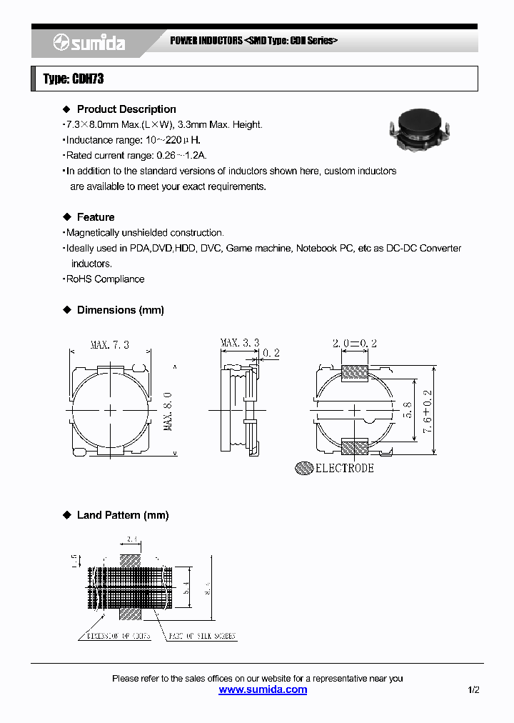 CDH7306_4137770.PDF Datasheet
