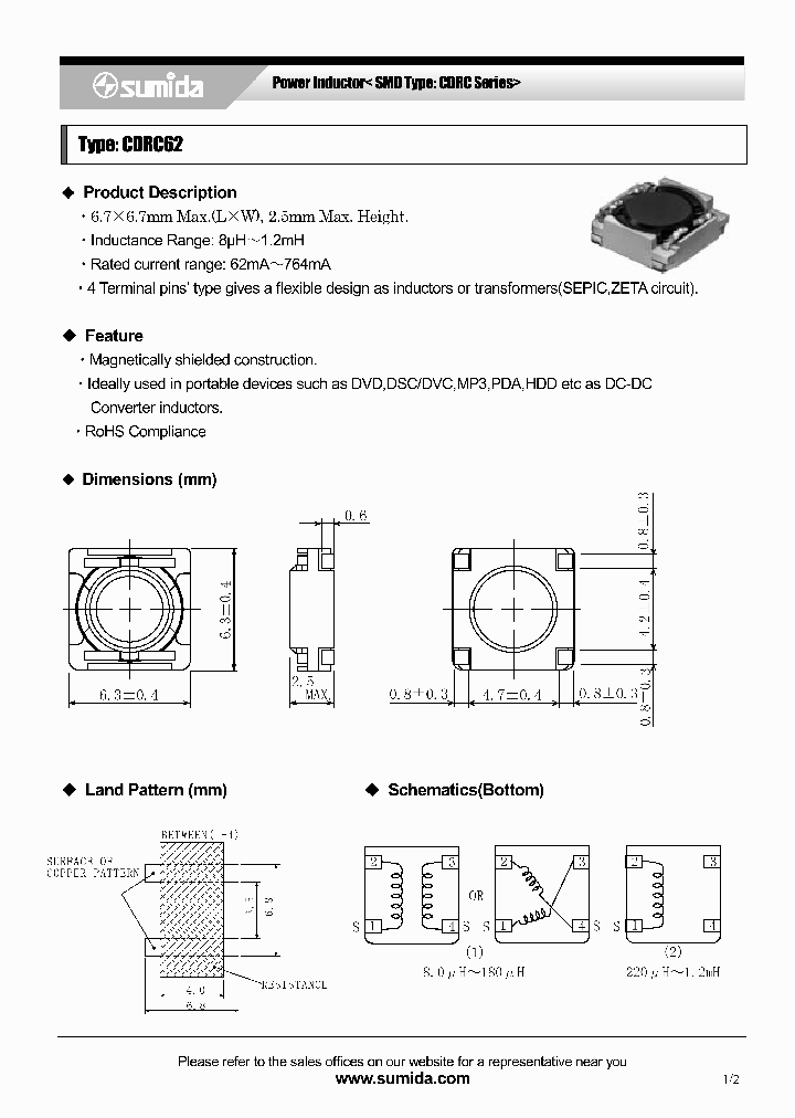 CDRC62NP-8R0NB_4137644.PDF Datasheet