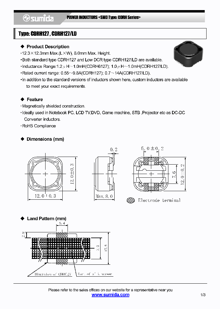 CDRH12706_4137588.PDF Datasheet