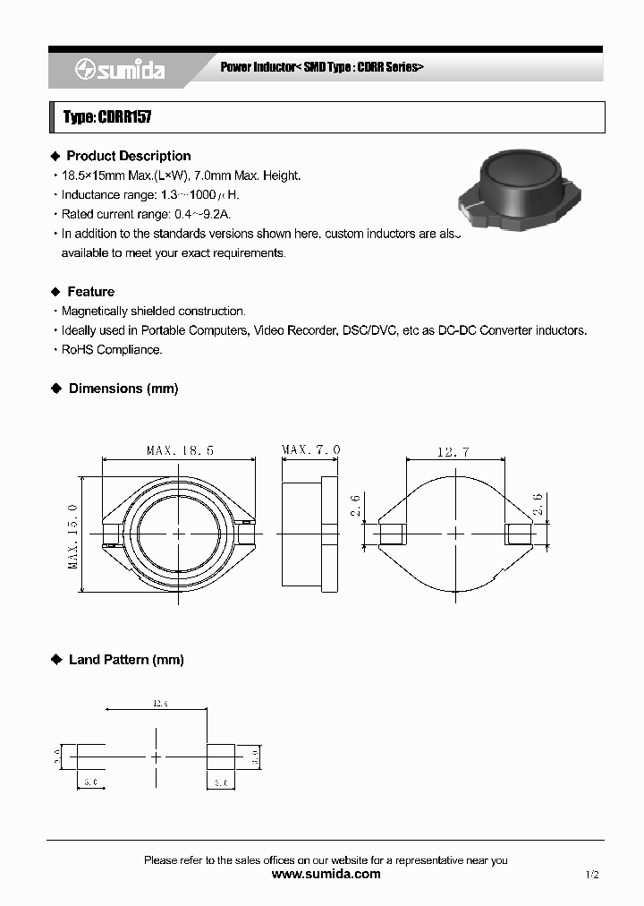 CDRR157NP-2R0MB_4137168.PDF Datasheet