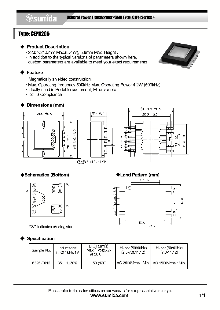 CEPH20506_4137393.PDF Datasheet