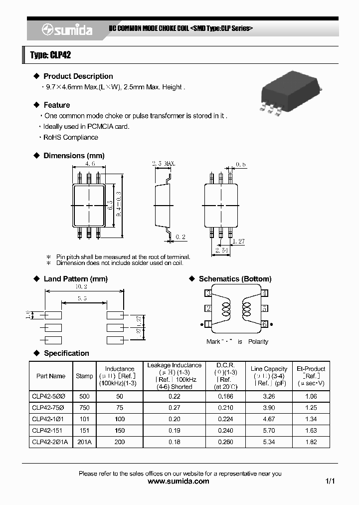 CLP42-750_4144794.PDF Datasheet