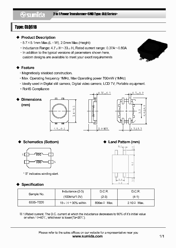 CLQ61B06_4137378.PDF Datasheet