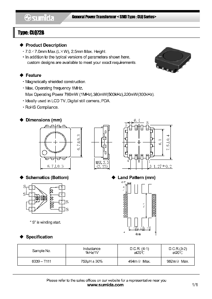 CLQ72B06_4137161.PDF Datasheet
