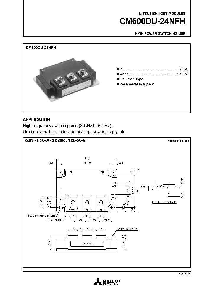 CM600DU-24NFH_4104396.PDF Datasheet
