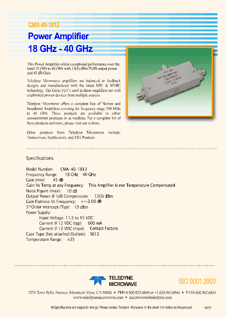 CMA-40-1812_4104630.PDF Datasheet