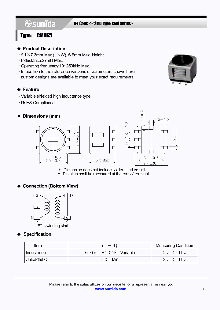 CMG65_4137279.PDF Datasheet