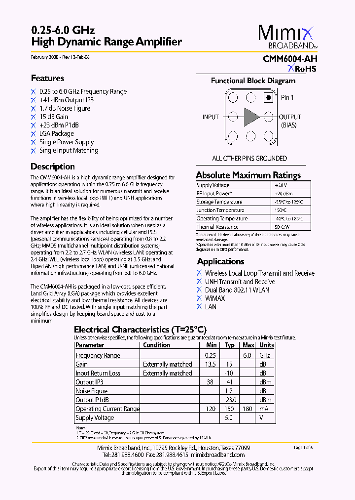 CMM6004-AH08_4143351.PDF Datasheet