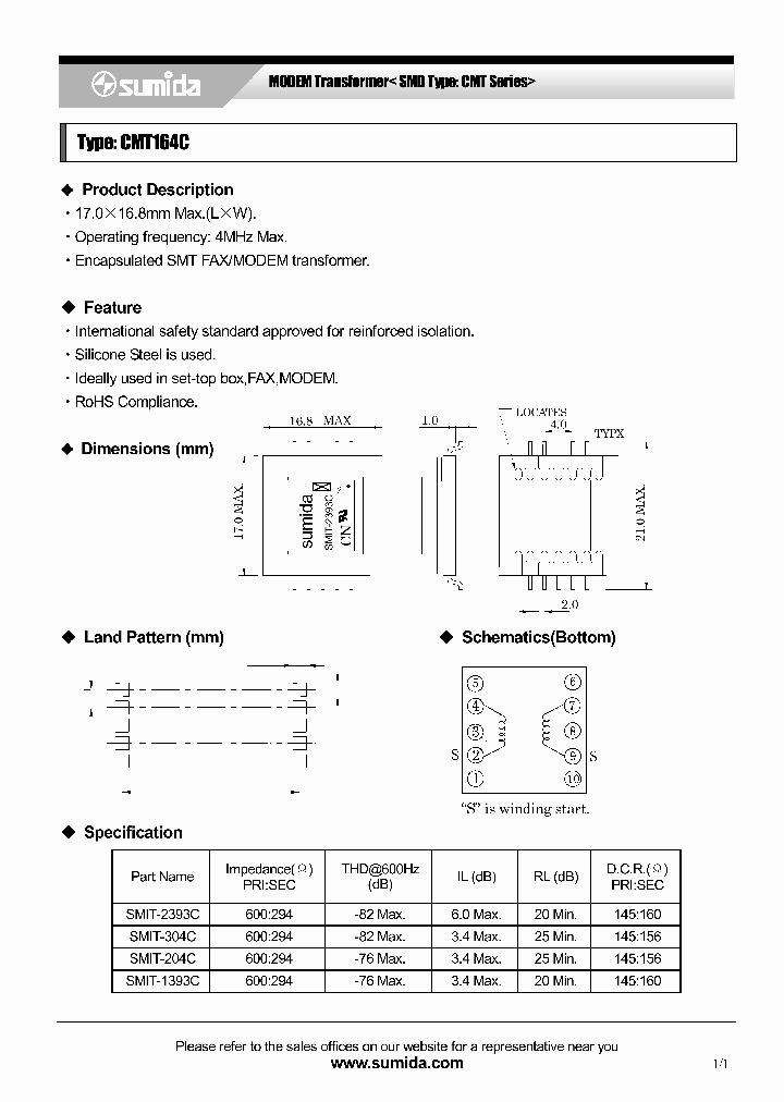 CMT164C_4136809.PDF Datasheet