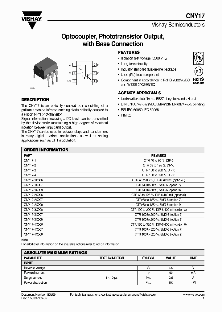 CNY17-1_4146315.PDF Datasheet