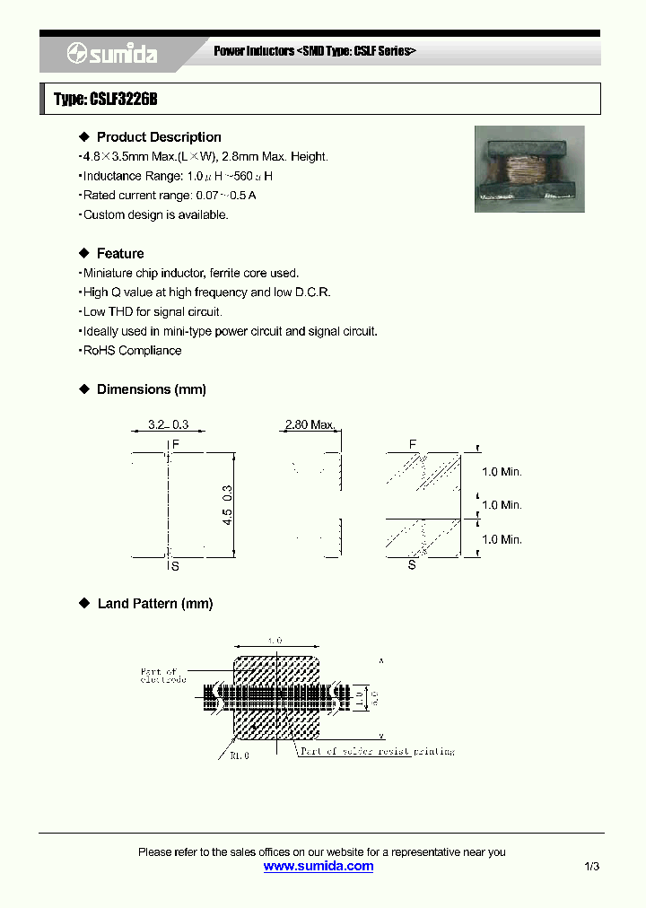 CSLF3226B_4136496.PDF Datasheet