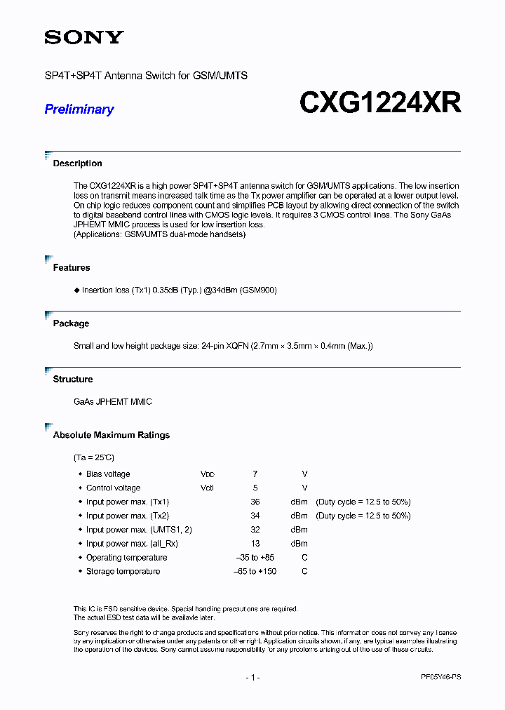 CXG1224XR_4127942.PDF Datasheet