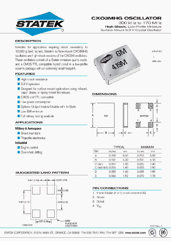 CXO3MHG_4120719.PDF Datasheet