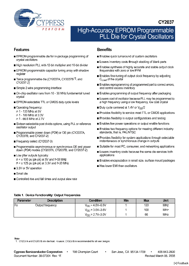 CY2037-2WAF-IL_4147247.PDF Datasheet