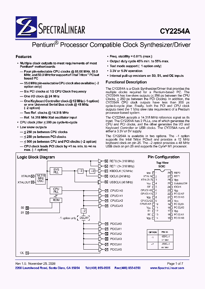 CY2254A_4145820.PDF Datasheet
