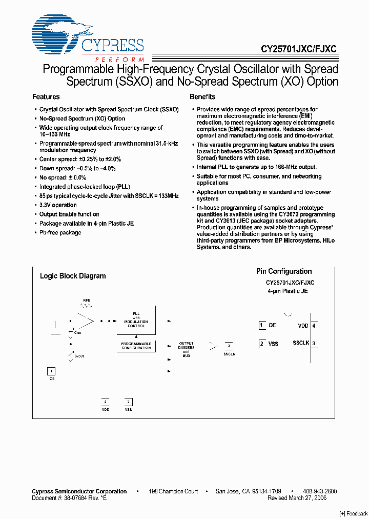 CY25701JXC-ZZZT_4165074.PDF Datasheet