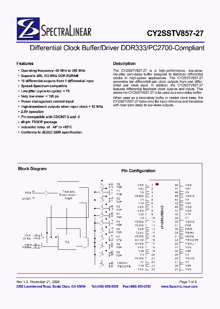 CY2SSTV857ZI-27_4140397.PDF Datasheet