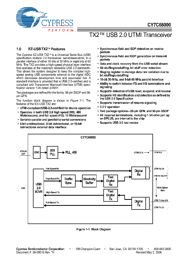 CY7C68000-56LFXC_4146550.PDF Datasheet