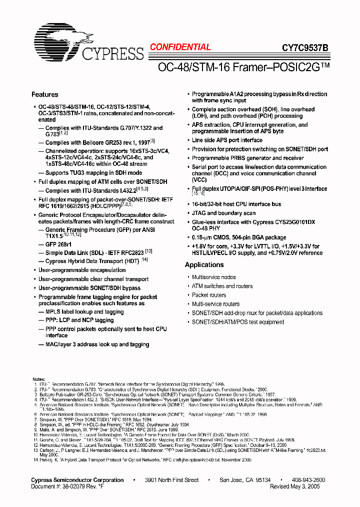 CY7C9537B_4147716.PDF Datasheet