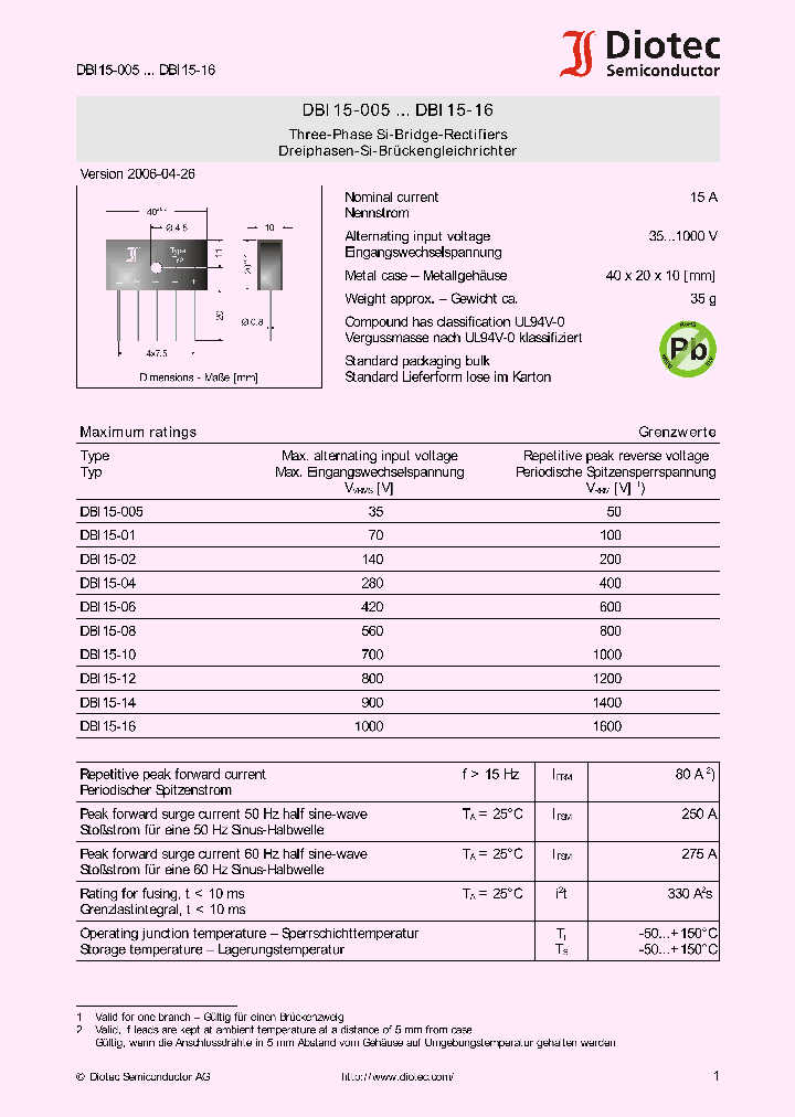 DBI15-00507_4123206.PDF Datasheet