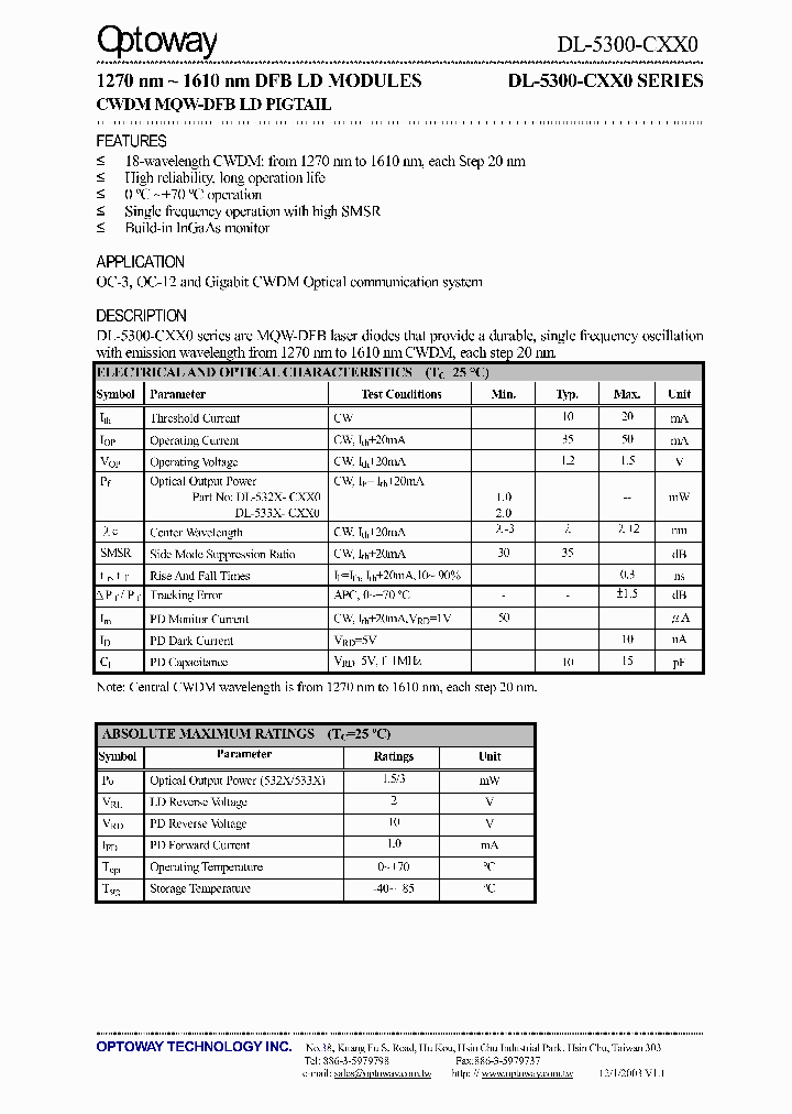 DL-5330S-C270-VF_4119159.PDF Datasheet