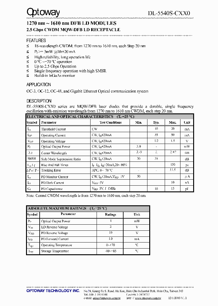 DL-5540S-CXX0_4119098.PDF Datasheet