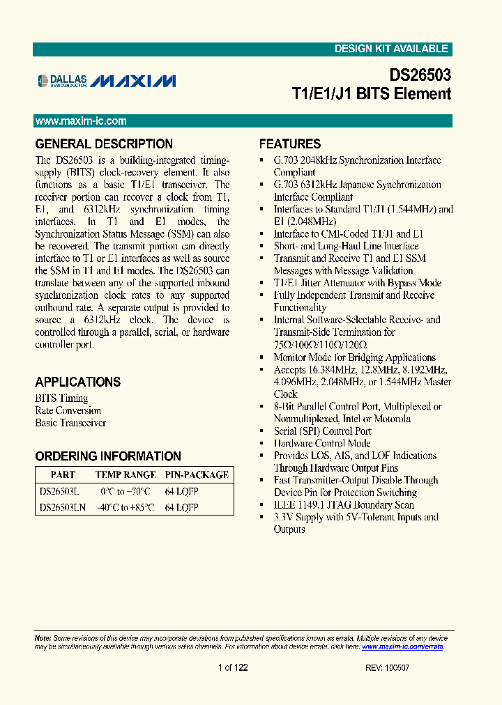 DS26503LN_4108525.PDF Datasheet